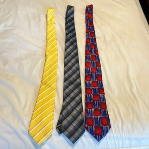 3 ties excellent condition
